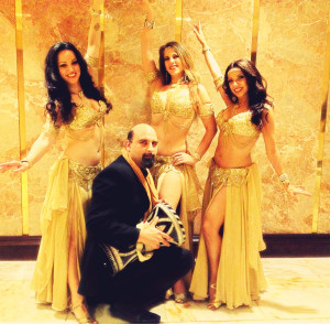 Belly dancers NY- Mariyah and Infinity bellydance with drummer at Crest Hollow Country Club, Long Island NY