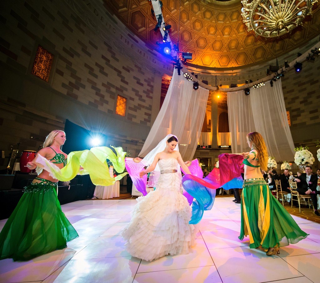 Infinity Bellydance Gotham Hall Wedding
